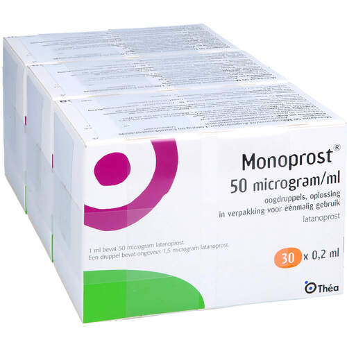 Monoprost 50 Mikrogramm/ml Augentr.in Einzeldosen, 90x0,2 ml, CC Pharma GmbH