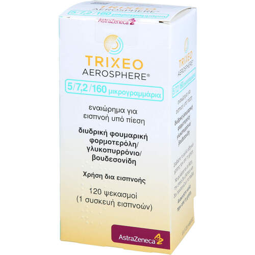 Trixeo Aerosphere 5/7.2/160ug Druckgasinh.120ED, 1 Stk., CC Pharma GmbH