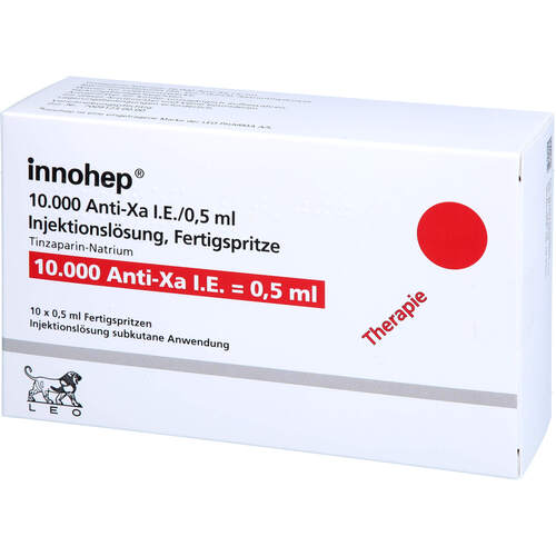 innohep 10.000 Anti-Xa I.E./0.5ml Inj.-Lsg.i.e.FS, 10 Stk., Orifarm GmbH