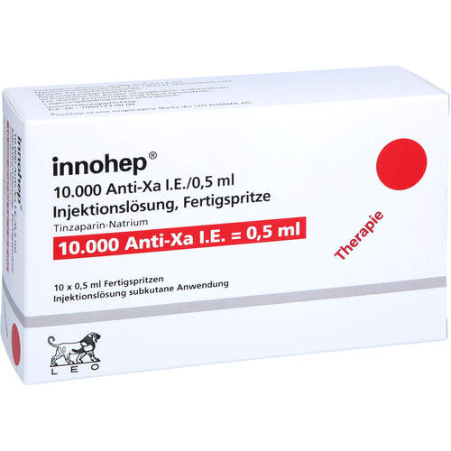 innohep 10.000 Anti-Xa I.E./0.5ml Inj.-Lsg.i.e.FS, 10 Stk., Orifarm GmbH