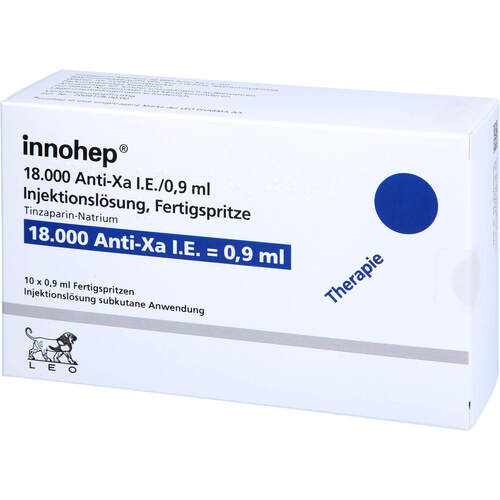 innohep 18.000 Anti-Xa I.E./0.9ml Inj.-Lsg.i.e.FS, 10 Stk., Orifarm GmbH