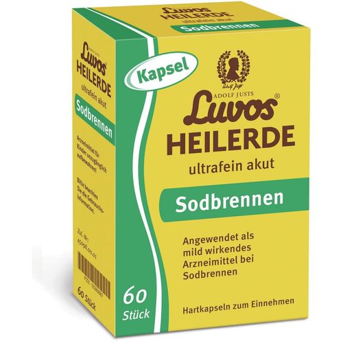 Luvos Heilerde ultrafein akut Sodbrennen, 60 Stk., Heilerde-Gesellschaft Luvos Just GmbH & Co. KG