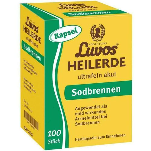 Luvos Heilerde ultrafein akut Sodbrennen, 100 Stk., Heilerde-Gesellschaft Luvos Just GmbH & Co. KG
