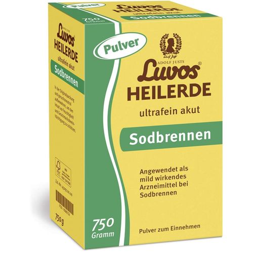 Luvos Heilerde ultrafein akut Sodbrennen, 750 g, Heilerde-Gesellschaft Luvos Just GmbH & Co. KG