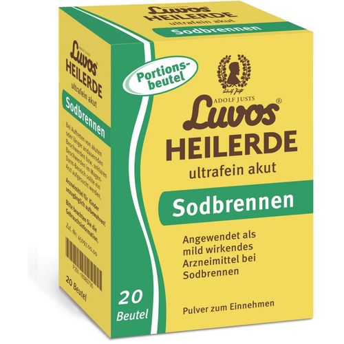 Luvos HEILERDE ultrafein akut Sodbrennen, 20x6,5 g, Heilerde-Gesellschaft Luvos Just GmbH & Co. KG