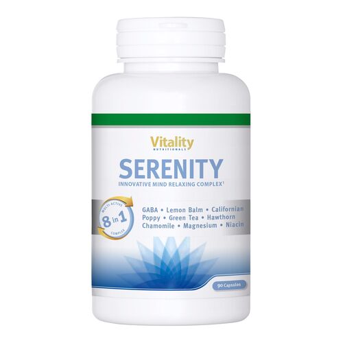 SERENITY GABA + Kamille + Magnesium + Zink, 90 Stk., Vision Healthcare B.V.