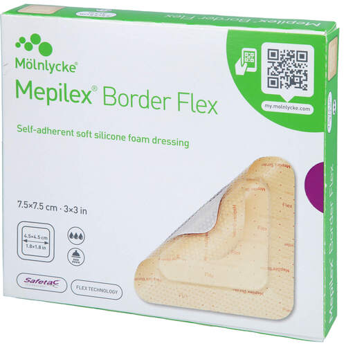 Mepilex 7.5x7.5 Border Flex, 5 Stk., ApoHomeCare GmbH