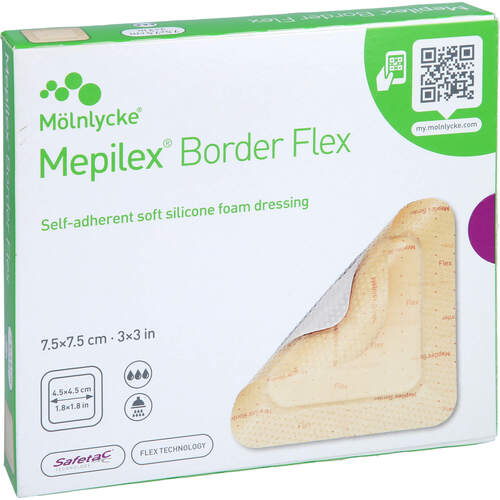 Mepilex 7.5x7.5 Border Flex, 5 Stk., ApoHomeCare GmbH