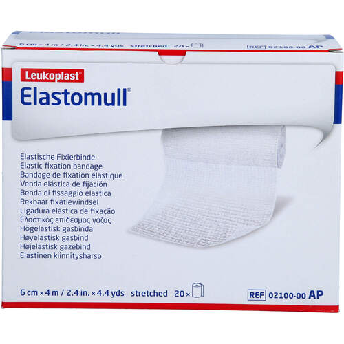 Elastomull 4MX6CM, 20 Stk., ApoHomeCare GmbH