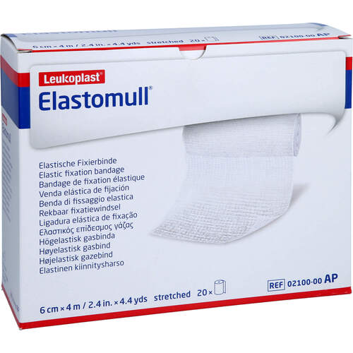 Elastomull 4MX6CM, 20 Stk., ApoHomeCare GmbH