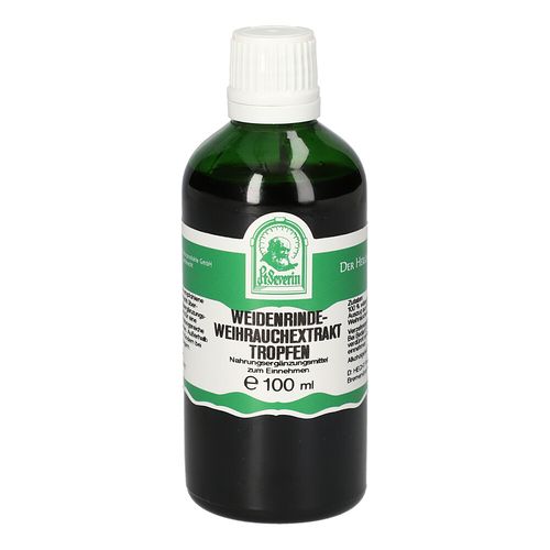 WEIDENRINDE-WEIHRAUCHEXTRAKT TROPFEN, 100 ml, Hecht-Pharma GmbH WEIDENRINDE-WEIHRAUCHEXTRAKT TROPFEN, 100 ml, Hecht-Pharma GmbH