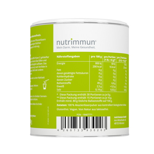 MyBIOTIK BIOFIBRE, 240 g, Nutrimmun GmbH