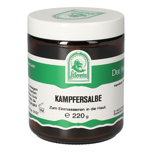 KAMPFER SALBE, 220 g, Hecht-Pharma GmbH KAMPFER SALBE, 220 g, Hecht-Pharma GmbH