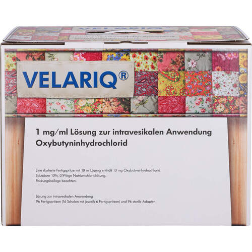 Velariq 1mg/ml Lsg.z.intrav.Anw.Fer m.Adapter, 96 Stk., Medice Arzneimittel Pütter GmbH & Co. KG