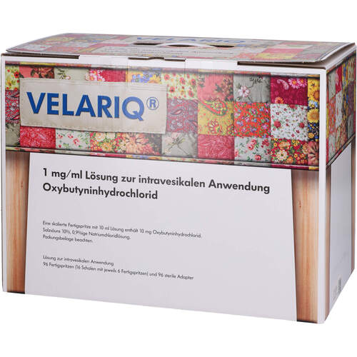 Velariq 1mg/ml Lsg.z.intrav.Anw.Fer m.Adapter, 96 Stk., Medice Arzneimittel Pütter GmbH & Co. KG
