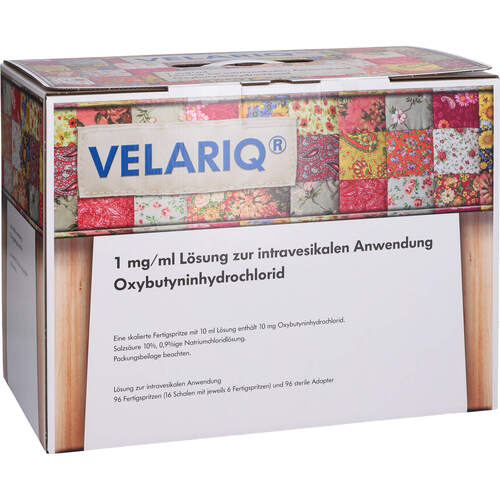 Velariq 1mg/ml Lsg.z.intrav.Anw.Fer m.Adapter, 96 Stk., Medice Arzneimittel Pütter GmbH & Co. KG