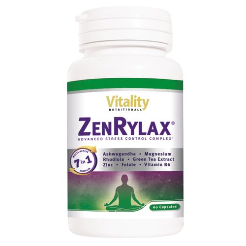 ZENRYLAX Anti-Stress-Komplex mit Ashwaghanda, 60 Stk., Vision Healthcare B.V.