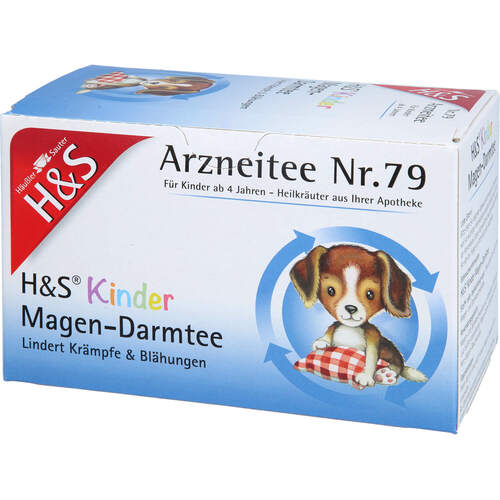 H&S Kinder Magen-Darmtee, 20x1,5 g, H&S Tee - Gesellschaft mbH & Co.