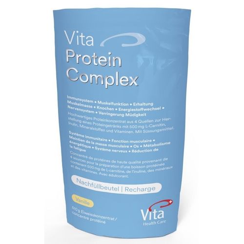 Vita Protein Complex Nachf&uuml;llbeutel, 510 g, Swiss Health Care AG