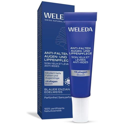 WELEDA Anti-Falten Aug.Lippfl. Bl.Enzian&Edelweiss, 10 ml, Weleda AG