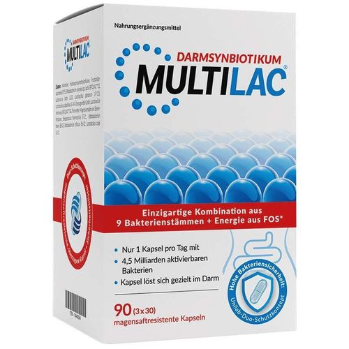 MULTILAC Darmsynbiotikum, 3x30 Stk., Unilab GmbH