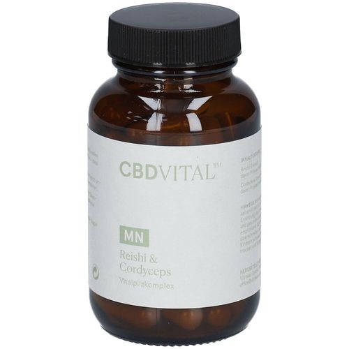 CBD VITAL Reishi & Cordyceps, 60 Stk., Vitrasan GmbH