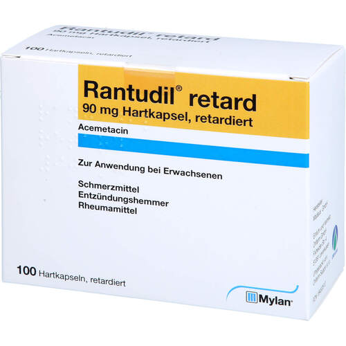 Rantudil retard Kapseln, 100 Stk., Orifarm GmbH