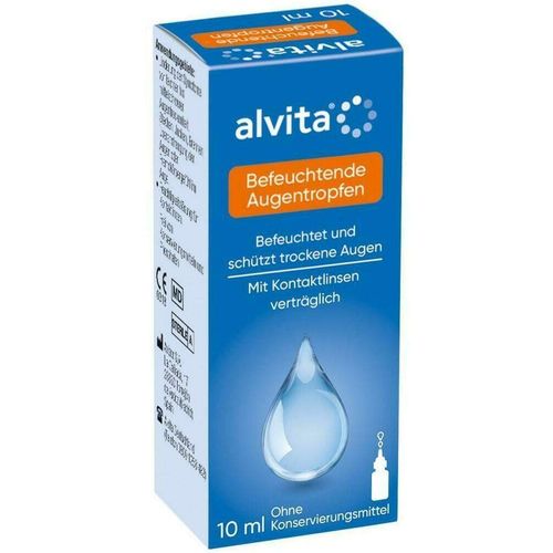 Alvita Befeuchtende Augentropfen, 10 ml, Alliance Healthcare Deutschland GmbH