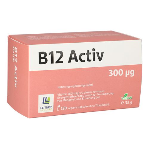 B12 Activ 300ug Kapseln, 120 Stk., Leitner Lifecare GmbH