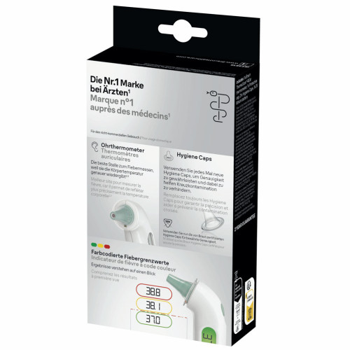 Braun ThermoScan 4 Ohrthermometer, 1 Stk., Kaz Europe Sa