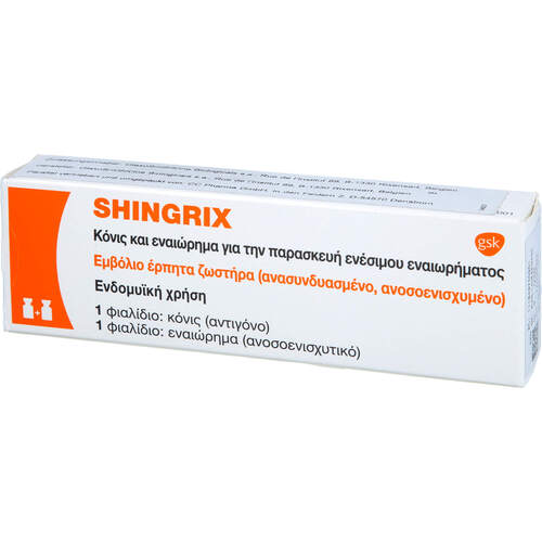 Shingrix Pulver u.Suspension z.Herst.e.Inj.-Susp., 1 Stk., CC Pharma GmbH