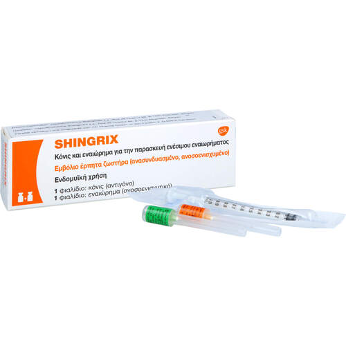 Shingrix Pulver u.Suspension z.Herst.e.Inj.-Susp., 1 Stk., CC Pharma GmbH