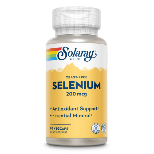 Selen 200 mcg hefefrei Solaray, 90 Stk., Supplementa GmbH