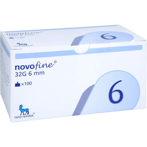 NOVOFINE 6 mm Kanülen 31 G Tip etw, 100 Stk., S+W InnoVital GmbH