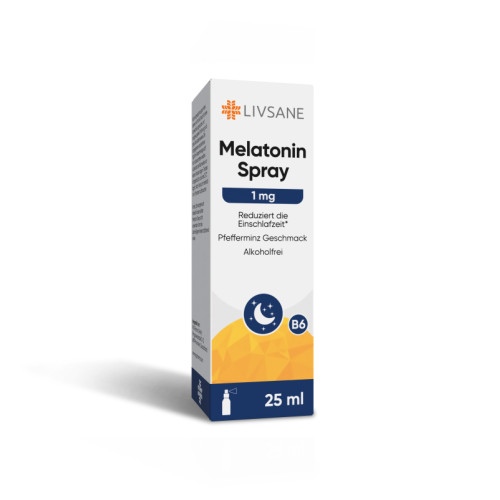 LIVSANE Melatonin Spray, 25 ml, PXG Pharma GmbH