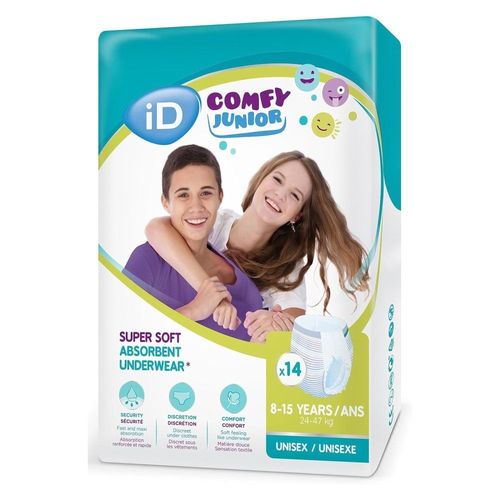 iD Comfy Junior Pants (8-15 years), 8x14 Stk., Ontex Healthcare Deutschland GmbH