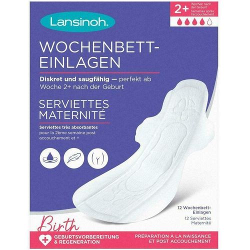 Lansinoh Wochenbett-Einlagen +2 Wochen 12 St., 12 Stk., Lansinoh Laboratories Inc. Niederlassung Deutschland