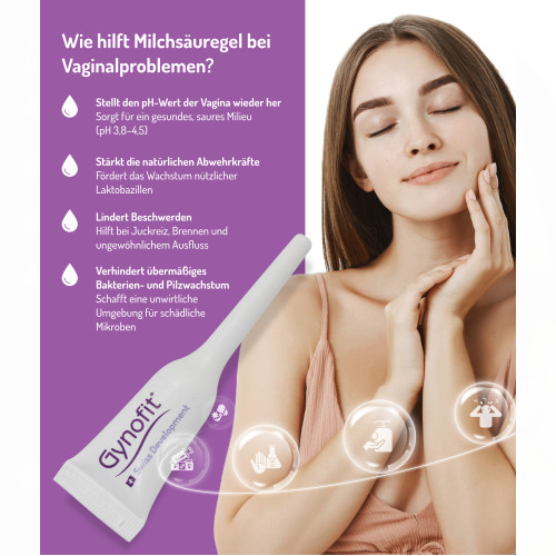 Gynofit Vaginal-Gel mit Milchs&auml;ure, 12x5 ml, Tentan Deutschland GmbH