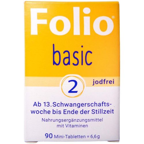 Folio 2 basic jodfrei, 90 Stk., Steripharm Pharmazeutische Produkte GmbH & Co. KG