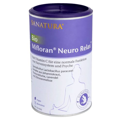 Sanatura Bio Mifloran Neuro Relax mit Milchs&auml;ureb., 200 g, Naturawerk Gebr&uuml;der Hiller GmbH & Co. KG