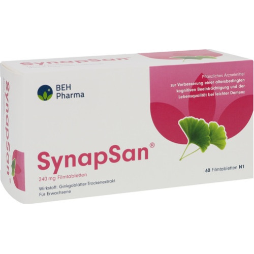 SynapSan 240 mg Filmtabletten, 60 Stk., BEH Pharma GmbH