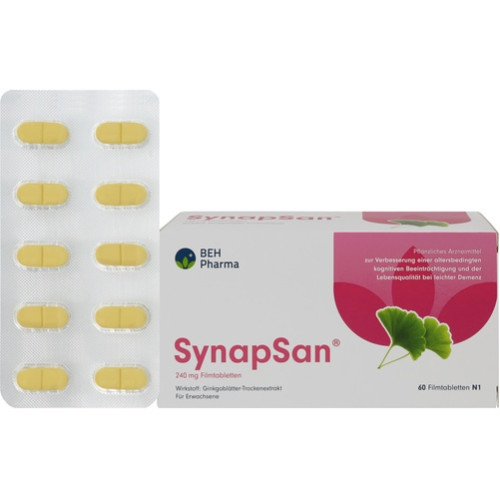 SynapSan 240 mg Filmtabletten, 60 Stk., BEH Pharma GmbH