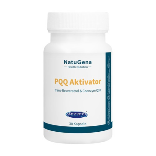 PQQ Aktivator+Resveratrol + Coenzym Q10 + Vit E, 30 Stk., NatuGena GmbH