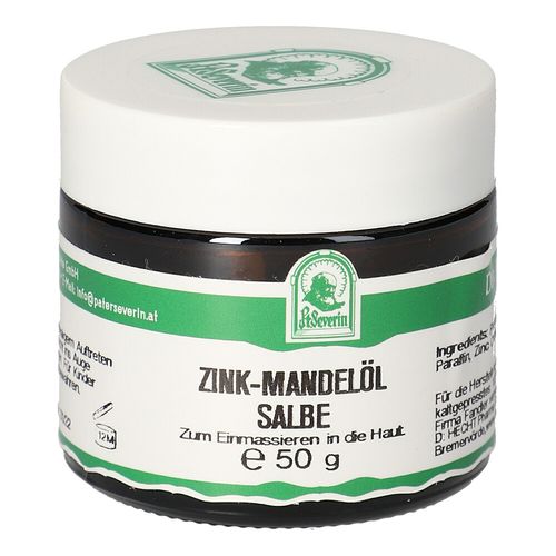 Zink-Mandelöl Salbe, 50 g, Hecht-Pharma GmbH Zink-Mandelöl Salbe, 50 g, Hecht-Pharma GmbH