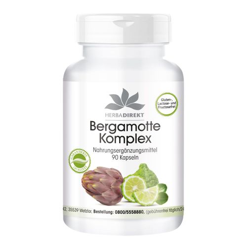 Bergamotte Komplex, 90 Stk., Warnke Vitalstoffe GmbH