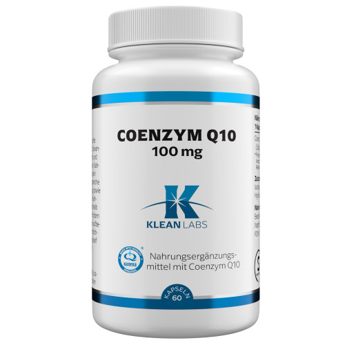 Coenzym Q-10 100 mg KLEAN LABS, 60 Stk., Supplementa GmbH