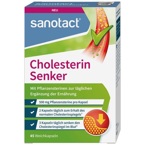 sanotact Cholesterin Senker, 45 Stk., Sanotact GmbH