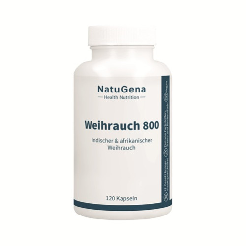 Weihrauch 800 Komplex Boswellia + Lecithin vegan, 120 Stk., NatuGena GmbH