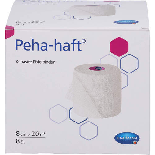 PEHA-HAFT Fixierbinde latexfrei 8 cmx20 m, 8 Stk., Acti Medi GmbH