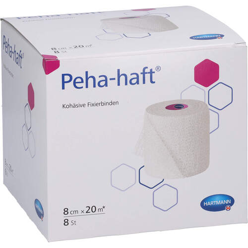 PEHA-HAFT Fixierbinde latexfrei 8 cmx20 m, 8 Stk., Acti Medi GmbH